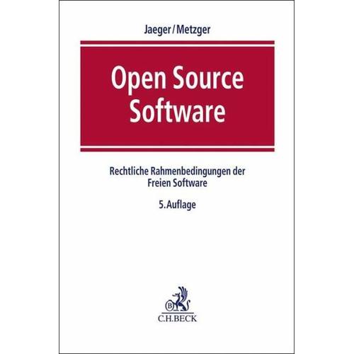 Open Source Software – Till Jaeger, Axel Metzger