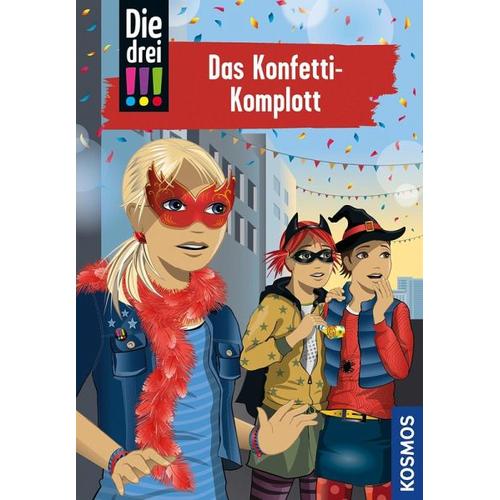 Die drei !!!, 82, Das Konfetti-Komplott – Maja von Vogel