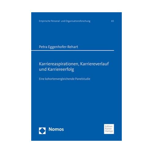 Karriereaspirationen, Karriereverlauf und Karriereerfolg – Petra Eggenhofer-Rehart