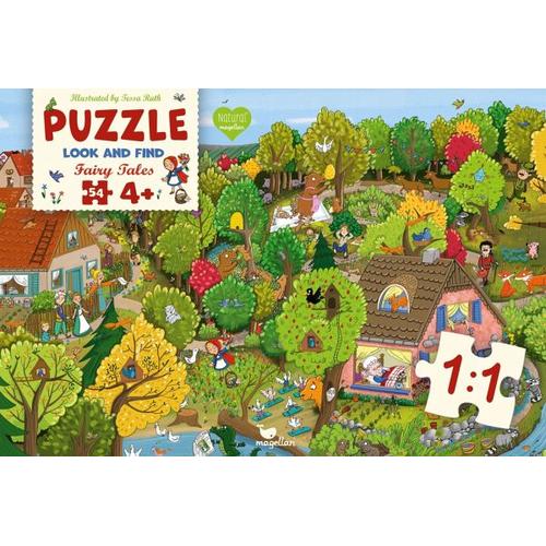Look and Find - Fairy Tales - Red Riding Hood (Puzzle 54 Teile) - Magellan / Magellan GmbH