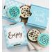 Enjoy 2 Pack Cookie Card, Baked Treats, Fresh Cookie Gifts by Cheryl's Cookies