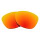 Revant Replacement Lenses Compatible With Oakley Frogskins, Polarized, Fire Red MirrorShield