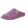 Pantoffel ROHDE "LUCCA", Damen, Gr. 40, lila, Filz, meliert, klassisch, Schuhe, Clog, Hausschuh, Homeslipper in melierter Optik