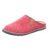 Pantoffel ROHDE "LUCCA", Damen, Gr. 41, rot, Filz, meliert, klassisch, Schuhe, Clog, Hausschuh, Homeslipper in melierter Optik