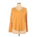 SO Long Sleeve T-Shirt: Orange Tops - Women's Size X-Large