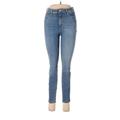 Old Navy Jeans - High Rise Skinny Leg Denim: Blue Bottoms - Women's Size 8 - Medium Wash