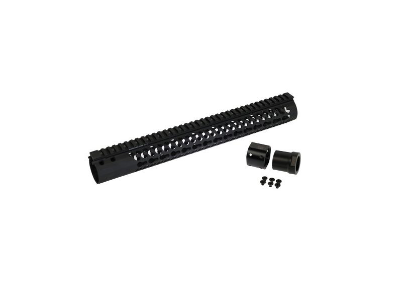 Samson RTR Series Handguard 15in for Ruger RPR w/Gen 1 to Gen 2 Conv. Kit Black 01-05001-01
