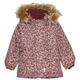 Minymo - Girl's Snow Jacket AOP - Winterjacke Gr 80;86;92;98 blau;braun