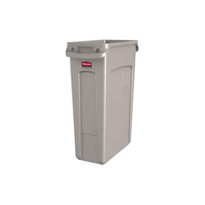 Slim Jim mit Luftschlitze 87 Liter, Rubbermaid, VB 186369, Beige