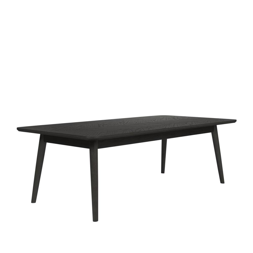 Table basse en bois noir