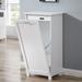 Javlergo Kitchen Tilt Out Trash Cabinet Can Bin Storage Wooden Counter-top Waste Baskets