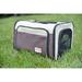 AirlIne Approved Pet Carrier, Soft Sided Pet Travel Carrier 4 Sides Expandable Cat Carrier With Fleece Pad for Cats
