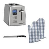 Cuisinart 2-Slice Compact Toaster w/ Oven Mitts & Accessories