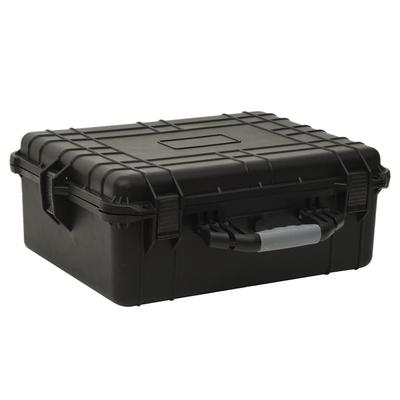 vidaXL Portable Flight Case Black 21.7
