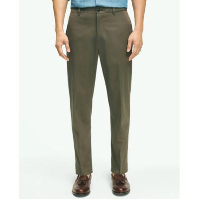 Brooks Brothers Men's Regular Fit Stretch Cotton Advantage Chino Pants | Dark Grey | Size 36 32