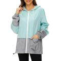 Rain Coats for Women Waterproof with Hood Packable Rain Jackets Womens Lightweight Rain Jackets Outdoor