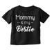 Mommy is my Bestie Mothers Day BFF Youth T Shirt Tee Girls Infant Toddler Brisco Brands 5T