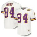 Men's Mitchell & Ness Randy Moss White Minnesota Vikings Retired Player Name Number Mesh Top