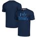 Unisex Homage Navy Tennessee Titans The NFL ASL Collection by Love Sign Tri-Blend T-Shirt