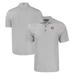 Men's Cutter & Buck Gray Cincinnati Reds Big Tall Pike Eco Tonal Geo Print Stretch Recycled Polo