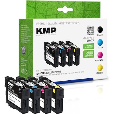 KMP Tintenpatronen Multipack ersetzt Epson 502XL (T02W64) Image