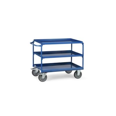 Fetra Tischwagen, Tragl. 400kg, Griff Wannenboden, Ladefl. LxB 850x500mm, Blechwannen Image