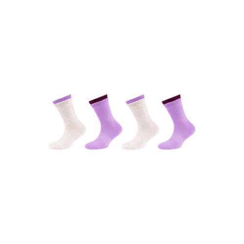 „Socken S.OLIVER „“Socken 4er Pack““ Gr. 39/42, lila (rhapsody) Kinder Socken“