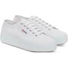 Plateausneaker SUPERGA "2740-PLATFORM", Gr. 38, weiß, Textil, sportlich, Schuhe