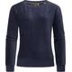 Sweater RAGWEAR "Johanka Velvet" Gr. XXXL (46), blau (navy) Damen Sweatshirts