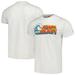 Men's Homage Heather Gray WCW Bash at the Beach Tri-Blend T-Shirt