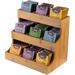 Bassetts Bamboo Tea Box Bamboo | 9.5 H x 10.5 W x 6.8 D in | Wayfair MBJB08RWDMQ54
