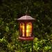 Belleze 10" Solar Powered Integrated LED Outdoor Lantern in White | 10 H x 7.5 W x 7.5 D in | Wayfair WWPP