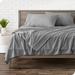 Bare Home Premium Ultra Soft Polar Fleece Sheet Set Microfiber/Polyester in Gray | Twin XL With 1 Pillowcase | Wayfair 840105727026