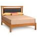 Copeland Furniture Monterey Platform Bed Upholstered/Genuine Leather in White | California King | Wayfair 1-MON-25-23-3316