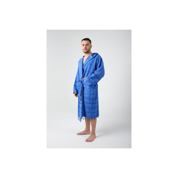 symple-stuff-zainab-lightweight-hooded-cotton-robe-for-men---women,-turkish-cotton-bathrobe,-unisex-dressing-gown-100%-cotton-|-medium-large-|-wayfair/