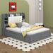 Latitude Run® Cyanna Upholstered Storage Bed Upholstered in Gray | 47.2 H x 62.9 W x 91.2 D in | Wayfair D0463171FD944034A222CFD95C1F485D