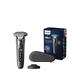 Philips Series 8000 Wet & Dry Men's Electric Shaver with Pop-up Trimmer, Travel Case, Charging Stand & GroomTribe App Connection- S8697/35, One Colour, Men