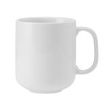 Mikasa Hospitality 5302567 11 oz Meze Mug - Porcelain, White, 4 7/10" Diameter