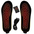 Semelles chauffantes USB pour chaussures 1 paire coussin chauffant électrique pour les pieds