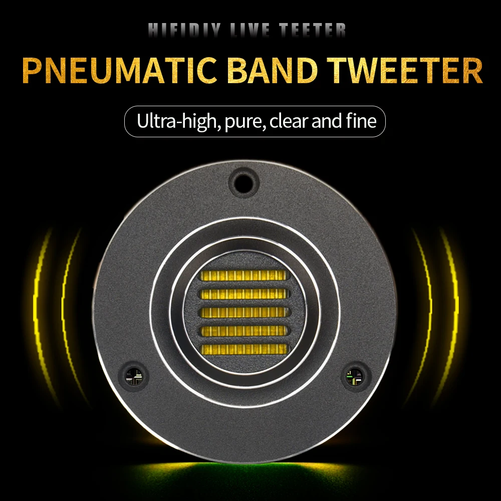 HIFIDIY LIVE hifi 2,5 Zoll Hochtöner Lautsprechereinheit Air Motion 8OHM 30W Höhenlautsprecher AMT-65C Super-Gürteltyp hoher Lautsprecher Image