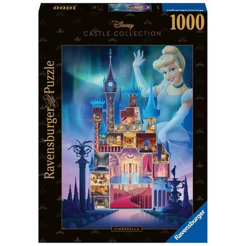 Ravensburger Puzzle 17331 - Cinderella - 1000 Teile Disney Castle Collection Puzzle für Erwachsene und Kinder ab 14 Jahren