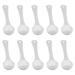 30 Pcs Pet Medicine Scoops Measuring Cup Spoons 1 Gram Powder Quantitative Spoon