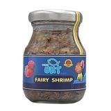 A.D.P. UTH Fish Food Fresh Fairy Shrimp 75 g. Best Tropical Fish Food Grow Faster & Color Enhancer Slow Sinking Like Pellets High Protein 74.41% for All Baby Fry Newborn Fish Feed & Small Fish Care