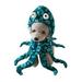 Dog Cat Octopus Costumes Funny Pet Halloween Cosplay Dress Pet Halloween Outfit Octopus Costume for Dogs (Large)