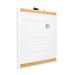 1PC U Brands PINIT Magnetic Dry Erase Calendar with Plastic Frame One-Month 20 x 16 White Surface White Plastic Frame