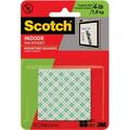 2 PK Scotch 1 In. x 1 In. Permanent Indoor Mounting Squares (16-Pack)