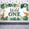 LASKYER Wild One Jungle Safari Large Banner - Chee