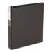 Avery Economy Non-View Binder with Round Rings 11 x 8 1/2 2 Capacity Black 04501