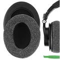 Geekria Comfort Linen Replacement Ear Pads for Audio-Technica ATH-M50XBT ATH-M50xBT2 ATH-M50X ATH-M60X M40X M30X M20X M10X ATH-ANC9 Headphones Ear Cushions Ear Cups Cover Repair Parts (Dark Grey)