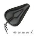 Feildoo Bike Seat Cushion Gel Cover Bicycle Seat Cover for Adult Bike 11 x 7 in Road Bike Parts Indoor Stationary Exercise Seat and Outdoor MTB Road Cycles for Both Men and Women Black